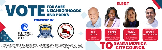 Vote for a safe Santa Monica