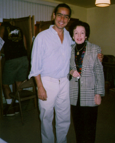 Michael Feinstein and his mother Beth Feinstein