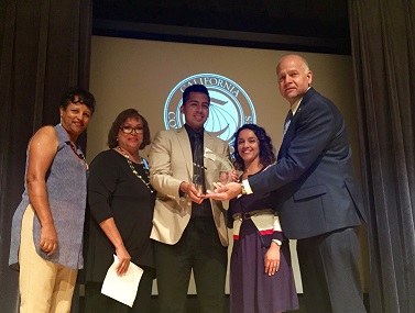 Photo: Santa Monica College receives  Rice Award