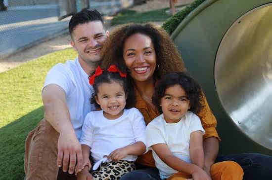 Kristin McCowan and family