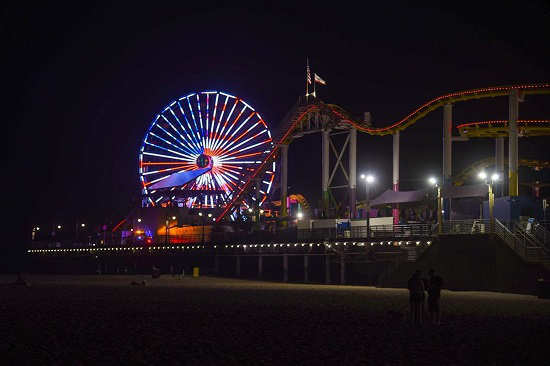 Pacific Park Ferris Wheel Fourth of July